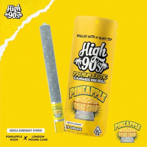 Pineapple Pound Cake 1.5g High Roller Pre-Roll